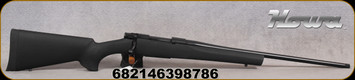 Howa - 22-250Rem - M1500 Hogue Rifle - Bolt Action Rifle - Black Hogue pillar-bedded Overmolded stock & recoil pad/Blued, 22"Std Barrel, Two Stage Match Trigger, Hinged Floorplate, Mfg# HGR71232