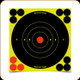 Birchwood Casey - Shoot-N-C - Reactive 6" Bullseye Targets - 144 Pasters - 12pk - 34512