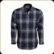 Vortex - Men's Trail Call Tech Flannel Shirt - Blue Heather - Large - 221-39-BUH-L