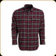 Vortex - Men's Timber Rush Flannel Shirt - Burgandy - X-Large - 220-14-BUR-XL