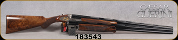 Caesar Guerini - 20Ga/28Ga/3"/28" - Magnus Light Combo - Turkish Walnut Prince of Wales stock w/Schnabel Forend/Nickel Alloy finish receiver/Blued, 6mm parallel/ventilated top rib, 5 nickel plated, flush fitting chokes, S/N 183543