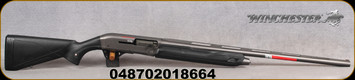 Winchester - 12Ga/3"/28" - SX4 Hybrid Composite - gas-operated Active Valve System - black composite stock/aluminum alloy receiver/Gray Cerakote finish, TRUGLO fiber-optic sight, Mfg# 511251392