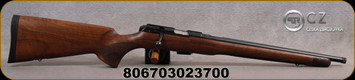 CZ - 22LR - Model 457 Royal - Bolt Action Rifle - Upgraded Turkish Walnut Stock/Blued Finish, 16"Threaded Barrel, 5 Round Detachable Magazine, 5084-8084-HKAMEAX, STOCK IMAGE
