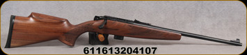 Keystone Sporting Arms - 22LR - Model 722 Compact Deluxe - Bolt Action Rifle - Walnut Monte carlo Stock/Black, 16"Barrel, 7 Round Capacity, Mfg# KSA20410 - STOCK IMAGE