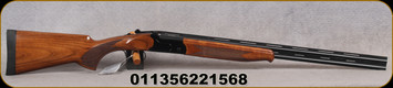 Stevens - 410Ga/3"/24" - Model 555 Compact - Over/Under Shotgun - Walnut Stock w/Schnabel Forend/Matte Black Finish, Vent-Rib Barrels, Mfg# 22156, STOCK IMAGE