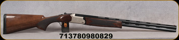 Tristar - 20Ga/3"/26" - Upland Hunter EJ Silver II - O/U - Turkish Walnut/Engraved Silver Receiver/Matte Black Finish, Ejectors, CT-5 Chokes, Mfg# 98082 - STOCK IMAGE