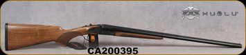 Huglu - 28Ga/2.75"/26" - Model 200AC Mini - Grade AA+ Turkish Walnut/Case Hardened Grade V Hand Engraved Receiver/Chrome Lined Barrels, Extractor, 5pc.Mobile Choke, Bradley Style White Bead front sight, SKU: 8682109405348-2, S/N CA200395