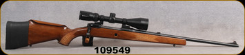 Used - CIL - Savage - 30-06Sprg - Model 950C - Bolt Action Rifle - Walnut Monte Carlo Stock w/Rollover cheekpiece/Blued Finish, 22"Barrel, c/w Votex Crossfire II, 3-9x50, Plex reticle, Talley Rings, Kick-Eez slip-on recoil pad