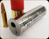 The Shooters Box - 12 Ga to 17 HMR Shotgun Adapter - 2.75" Smooth Bore Chamber Reducer - Stainless Steel