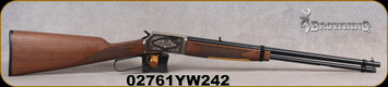 Browning - 22S/L/LR - BL-22 FLD Grade II - Lever Action Rifle - Walnut Stock/ Engraved Receiver/Blued, 20"Barrel, 15 Round Capacity, Mfg# 024108102, S/N 02761YW242