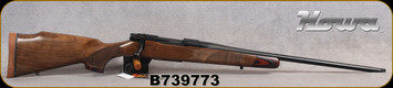 Howa - 7mm-08Rem - M1500 Super Deluxe - Bolt Action Rifle - Deluxe Turkish Walnut Stock w/Laminate Caps/Blued Finish, 22"Threaded(1/2"-28)Barrel, Hinged Floorplate, Mfg# HWH708LUX, S/N B739773