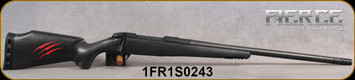 Fierce - 300WinMag - Carbon Rage - Blackout Camo C3 Carbon Rage stock/Stainless Steel Fierce Triad 3-lug action/Black Cerakote Finish, 22"Fierce C3 Carbon Fiber barrel, Radial Brake, BIX N' ANDY trigger, S/N 1FR1S0243