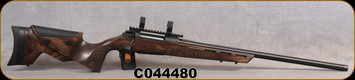 Consign - Sauer - 6.5Creedmoor - S100 Fieldshoot - Dark Oil Finish Laminate Stock w/Adjustable Cheek piece/Blued, Threaded 24"Varmint Match Cold Hammer Forged Barrel, 1:8"Twist, 5rd Detachable Box Magazine, Mfg# S1F65C - In orig.box