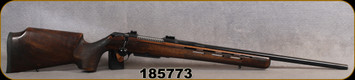 Consign - Krico - 6.5x55Swedish - Jagdmatch - Select Walnut Stock w/vented forend/Blued, 24"Barrel, made in Germany, c/w Weaver bases & extra magazine