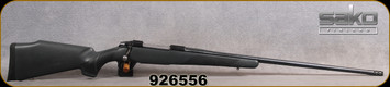 Consign - Sako - 270Weatherby Mag - Model 75 V - Grey w/Black panels synthetic stock/Blued Finish, 26"Threaded Barrel, c/w muzzle brake