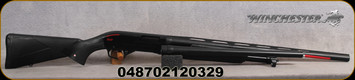 Winchester - 12Ga/3"/26"/18" - SXP Camp / Field Combo - Pump Action - Black Synthetic Stock/Anodized black Aluminum alloy receiver/Matte Black Finish, Mfg# 512257391