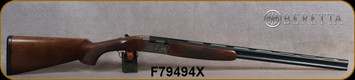 Beretta - 410Ga/3"/26" - Model 686 Silver Pigeon I - O/U - Oil-Finished Walnut Stock/scroll-engraved receiver/Cold Hammer Forged Barrels, 5pc. Mobilchoke, Mfg# 3W49P3L100311 / A3W49P3L100311, S/N F79494X