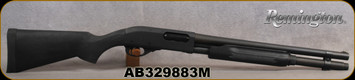 Consign - Remington - 12Ga/3"/18.5" - Model 870 Express Magnum - Pump Action - Black Synthetic Stock/Matte Black Finish, Bead front sight