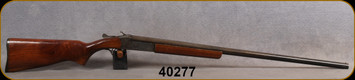 Consign - Cooey - 12Ga/2.75"/30" - Model 84 - Break-Action Shotgun - Walnut Stock/Engraved Receiver/Blued Finish,