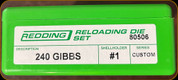 Redding - Full Length Sets - 240 Gibbs - Custom - 80506