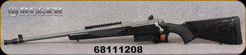 Consign - Ruger - 308Win - M77 Gunsite Scout - LH - Grey Laminate/Stainless, 18", flash hider, Mfg# 06821