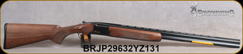 Browning - 20Ga/3"/28" - Citori Hunter Grade I - O/U - Satin finish Grade I American walnut stock/Gloss Finish Blued Metal w/Gold Enhancement on Receiver, Three flush choke tubes(F, M, IC), Silver Bead Front Sight, Mfg# 018258604, S/N BRJP29632YZ131