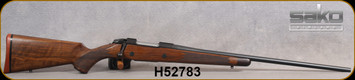 Used - Sako - 300WSM - Model 85SM Classic - Bolt Action Rifle - Select Walnut Stock w/Rosewood forend tip/Black Steel, 24.3"Barrel, Single Stage Trigger, 1:11"Twist, Mfg# JRSCL41 - in original box