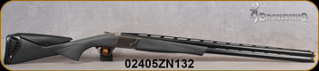 Used - Browning - 12Ga/3"/30" - Cynergy CX Composite - MonoLock Hinge O/U - Charcoal gray composite stock/ultra-low pro receiver/Blued Barrels, 3 ext.Midas Grade chokes, Mfg# 018710303 - in orig.box