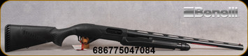 Benelli - 12Ga/3.5"/24" - SuperNova - Black high-tech polymer/Blued, Vent Rib, ComforTech recoil reduction system, Mfg# 20110