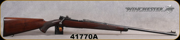 Consign - Winchester - 270Win - Model 54 Sporter - Bolt Action - Walnut stock w/Synthetic forend tip/Blued Finish, 24"Barrel