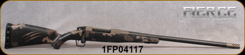 Fierce - 7mmPRC - Carbon Rogue - Sonora Camo Carbon Fiber ROGUE Stock/Smoked Bronze Cerakote/Fierce C3 Carbon, 22"Barrel, Radial Brake, BIX N ANDY DAKOTA Custom Trigger, S/N 1FP04117