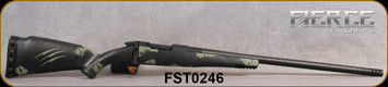 Fierce - 6.5PRC - CT Rogue - Forest Camo Lightweight Carbon Fiber ROGUE Stock w/LR negative comb design/Black Cerakote Finish Fierce 2-Lug Titanium action/Fierce C3 Carbon 22"Barrel, Radial Brake, S/N FST0246