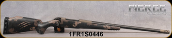 Fierce - 300PRC - Carbon Rage - Sonora Camo C3 Carbon Rage stock/Stainless Steel Fierce Triad 3-lug action/Smoked Bronze Cerakote Finish, 22"Fierce C3 Carbon Fiber barrel, Radial Brake, BIX N' ANDY trigger, S/N 1FR1S0446