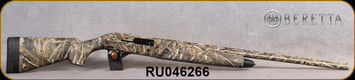 Used - Beretta - 12Ga/3"/28" - A300 Outlander MAX-5 - Semi-Auto - Synthetic Stock, Realtree Max-5 Camo Finish, 3+1 round capacity, c/w Modified choke S/N RU046266