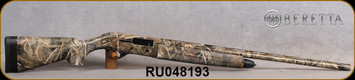 Used - Beretta - 12Ga/3"/28" - A300 Outlander MAX-5 - Semi-Auto - Synthetic Stock, Realtree Max-5 Camo Finish, 3+1 round capacity, c/w Modified choke S/N RU048193