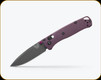 Benchmade - Mini Bugout - 2.82" Blade - CPM-S30V Stainless Steel - Dark Purple Grivory Handle - 533GY-09