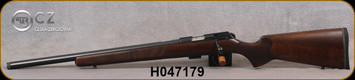 CZ - 22LR - 457 Varmint LH - Bolt Action - Turkish Walnut Varmint-Style Stock/Nitride Finish, 20.5"Heavy Barrel, Integrated 11mm Dovetail, 5rd detachable magazine, Mfg# 5084-8091-JAALAAX, S/N H047179