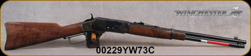 Winchester - 357Mag/38Spl - Model 1873 Competition Carbine High Grade - Grade III/IV Black Walnut Stock/Case Hardened Receiver/Blued, 20"Barrel, Saddle Ring, 10rd Tubular Magazine, Mfg# 534280137, S/N 00229YW73C