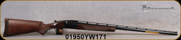 Browning - 12Ga/2.75"/32" - BT-99 - Trap Shotgun - Satin finish walnut stock w/Beavertail forearm/Blued Finish, Manual extractor, Ivory front sight w/mid-bead, Mfg# 017054402, S/N 01950YW171