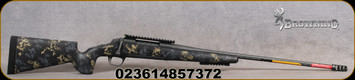 Browning - 7mmPRC - X-Bolt Pro McMillan - Sonoran Carbon Ambush camo McMillan Game Scout carbon fiber stock/Cerakote Carbon Gray finish, 24"skip fluted, sporter contour barrel, Recoil Hawg muzzle brake, Mfg# 035544298