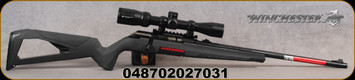 Winchester - 22LR - Xpert Scope Combo - Molded gray lightweight polymer stock/Matte black finish, 18"Barrel, Bentz-style chamber, Vortex Crossfire II 2-7 x 32mm optic, Mfg# 525233102