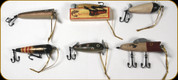 River's Edge - Christmas Ornaments - Antique Lures - 6pk - 866B