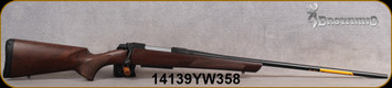 Browning - 300WinMag - AB3 Hunter - Bolt Action Rifle - Classic Checkered Black Walnut Stock/Matte Blued, 26"Barrel, 3 round Detachable Box magazine, 1:10"Twist, Mfg# 035801229, S/N 14139YW358