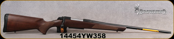 Browning - 270Win - AB3 Hunter - Bolt Action Rifle - Classic Checkered Walnut Stock/Matte Blued, 22"Barrel, 5rd Detachable Box magazine, 1:10"Twist, Mfg# 035801224, S/N 14454YW358