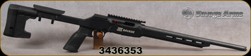 Consign - Savage Arms - 22LR - A22 Precision - Semi Auto Rifle - Black MDT Billet Aluminum Chassis/Blued, 18"Threaded Barrel - 200rds fired