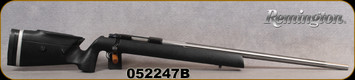 Consign - Remington - 7.62NATO - Model 40-X - Single-Shot Rifle - Black Textured McMillan Stock w/Adjustable Comb/Stainless finish, 27"Fluted Barrel