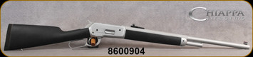 Consign - Chiappa - 45-70Govt - Kodiak - Black Overmolded Stock/Matte Chrome, 22"Barrel, 1/2 Octagon, Skinner peep sight