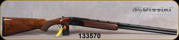 Rizzini - 28Ga/3"/28" - BR110 Limited - Grade 2.5 Turkish Walnut stock w/pistol grip/Bottom game scene engraved receiver - Pheasant/Black cerakote, Box lock, automatic ejectors, single selective trigger, S/N 133570