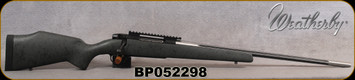 Consign - Weatherby - 308Win - Mark V Accumark  RC - Grey Hand-laid,fiberglass stock w/Black web/Two-Tone Spun Stainless & Black Cerakote, 24"Barrel, Mfg# ARS308NR4O, c/w EGW HD 20MAO rail - only 42rds fired - in orig.box