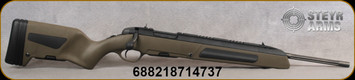 Steyr Mannlicher - 308Win - Scout - Bolt Action - OD Green Synthetic Stock/Mannox Finish, 19"Barrel, Weaver-Rail, Mfg# 26.346.3E